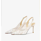 Aiguille Lacée Heels - Velnoir™