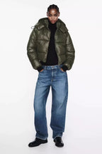 Athená Puffer Jacke - Velnoir™