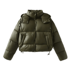 Blackóuté Puffer Jacke - Velnoir™