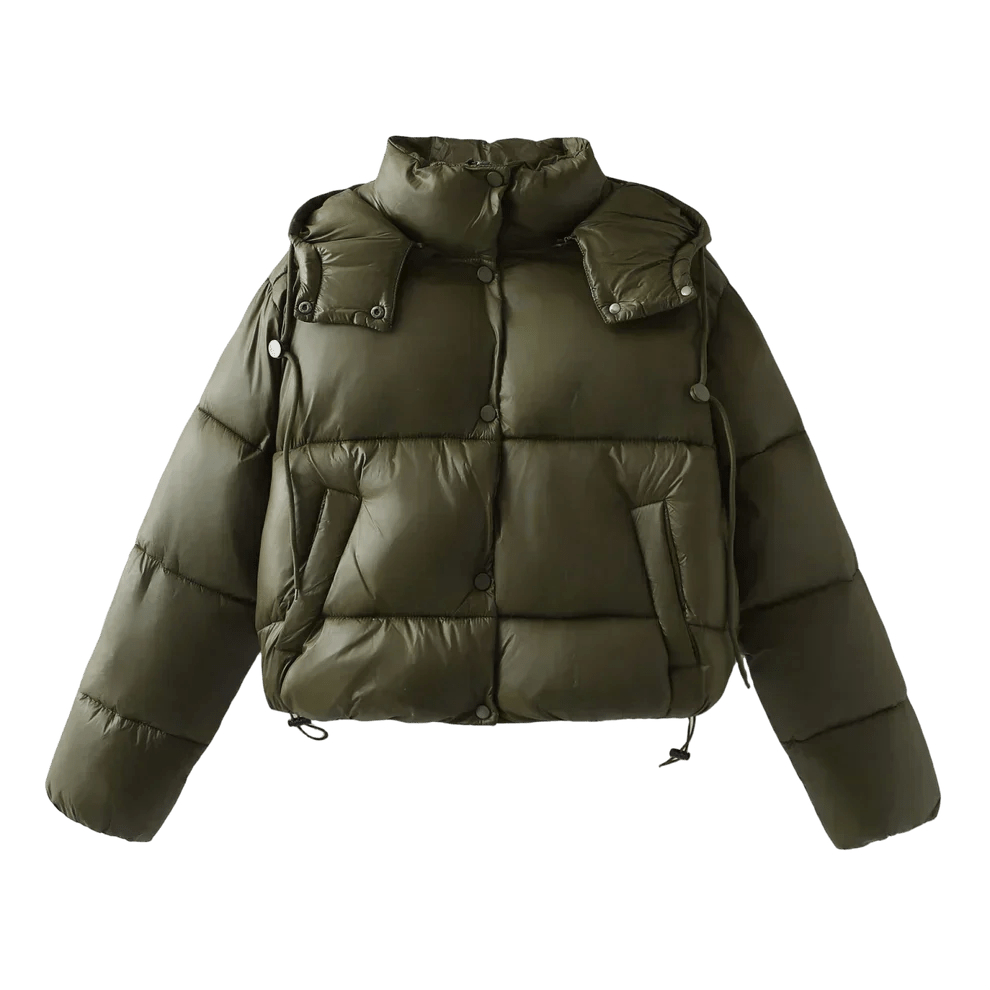 Blackóuté Puffer Jacke - Velnoir™