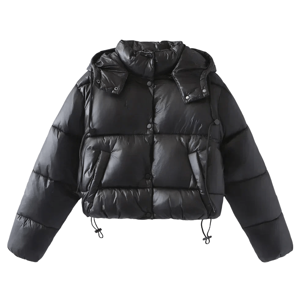 Blackóuté Puffer Jacke - Velnoir™