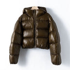 Finessé Shiny Puffer Jacke - Velnoir™