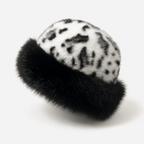 Leopá Echtfell Mütze - Velnoir™