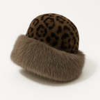 Leopá Echtfell Mütze - Velnoir™