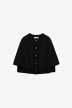 Mélange Cape - Cardigan - Velnoir™