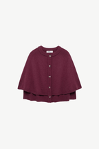 Mélange Cape - Cardigan - Velnoir™