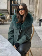 Montparnasse Émeraude Jacke - Velnoir™