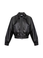 Nesuré Patax Leder Bomberjacke - Velnoir™