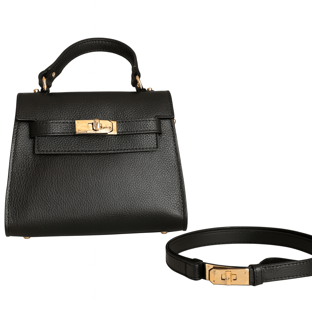 Relianté Bag mit Ledergürtel - Velnoir™