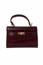 Relianté Croco Bag 19 cm - Velnoir™
