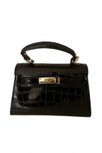 Relianté Croco Bag 19 cm - Velnoir™