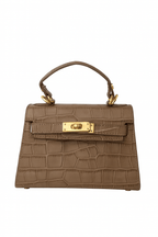 Relianté Croco Bag 19 cm - Velnoir™