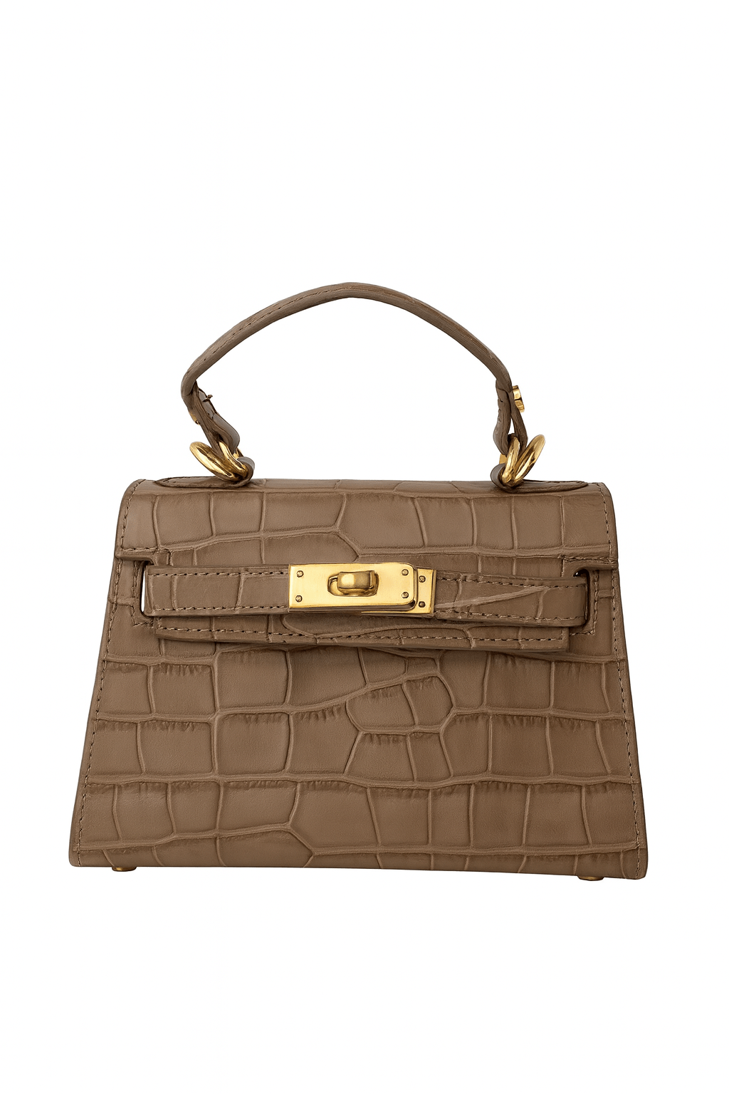 Relianté Croco Bag 19 cm - Velnoir™