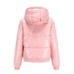 Rosé Goose Puffer Jacke - Velnoir™