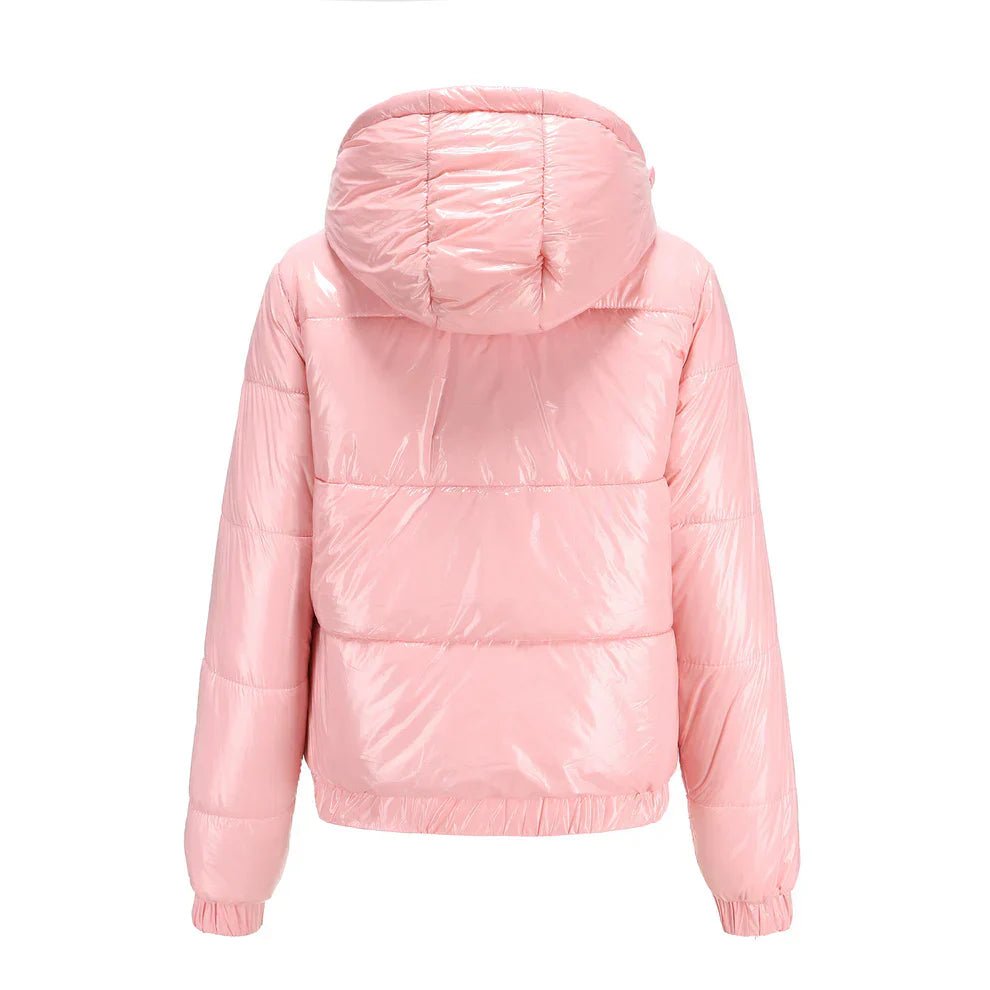Rosé Goose Puffer Jacke - Velnoir™