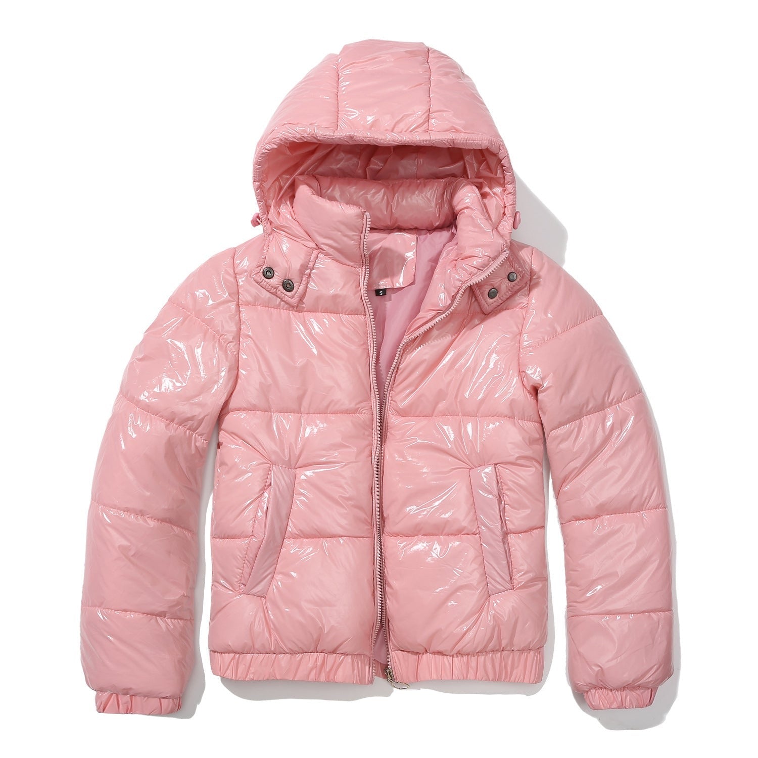 Rosé Goose Puffer Jacke - Velnoir™