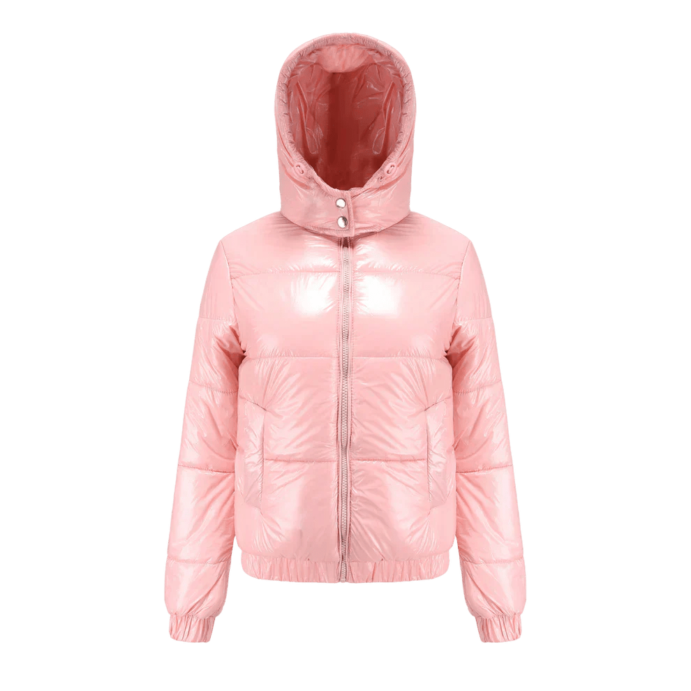 Rosé Goose Puffer Jacke - Velnoir™