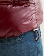 Shiné Bordeaux Puffer Jacke - Velnoir™