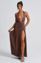 Velnoir™ Blanche Élégance Dress - Velnoir™