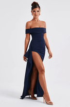 Velnoir™ Isadora Rosée Maxi Dress - Velnoir™