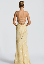Velnoir™ Lysianné Fleur Maxi Dress - Velnoir™
