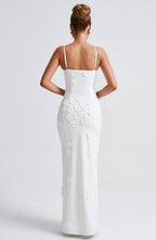 Velnoir™ Valmont Fleurée Maxi Dress - Velnoir™