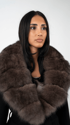 Vilóure Anitá Kunstfell Jacke - Velnoir™