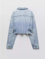 Vouré Jeans Jacke - Velnoir™