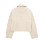 Woulrés Wollen Bomber Jacke - Velnoir™