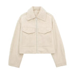 Woulrés Wollen Bomber Jacke - Velnoir™